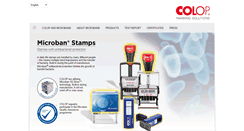 Desktop Screenshot of microban.colop.com