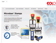 Tablet Screenshot of microban.colop.com