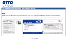 Tablet Screenshot of ottooffice-voucher.colop.com