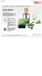 Mobile Screenshot of greenstamps.colop.com